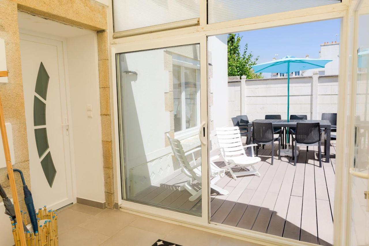Vacances Pour 6 A Saint Guenole Penmarcʼh Buitenkant foto